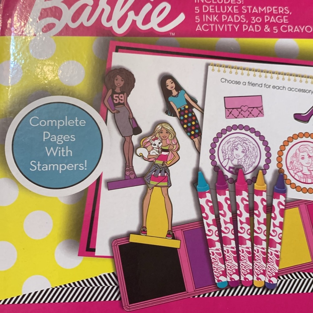 BARBIE ULTIMATE STAMPER SET - Picture 7 of 10